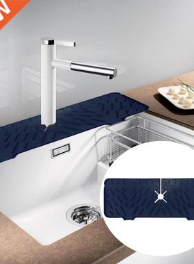 Silicone Faucet Splash Catcher Countertop Protector Kitchen