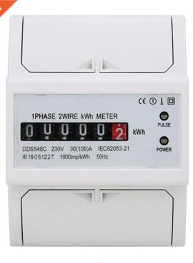 DDS548C Watt Hour Meter Single Phase 4P 20V Power Energy Me