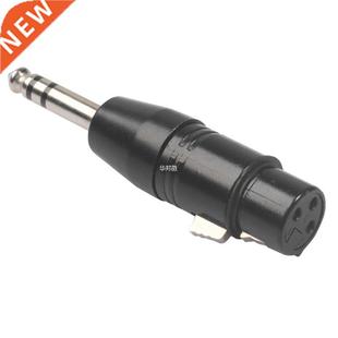 6.35mm Audio 3pin Adapte Converter Female Stereo XLR Male