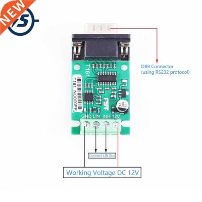 RS485 to UART Converter DB9 Male Socket Data Analyzer TJA102