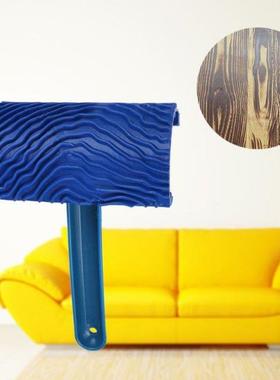 Multfunctonal Wood Gran Wall Decoratve Pant Roller Brus