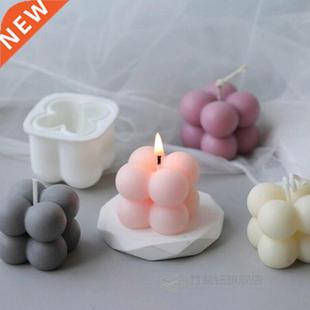 Candle Mould Soy 1Pcs Mold Bubble Wax Aromatherap DIY