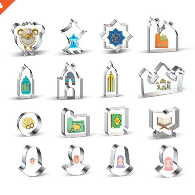 16 Peces 3D Cartoon Fondant Cake Mold Bscut Ed al-Ftr T