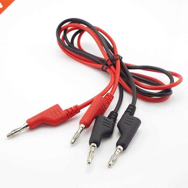 1M Test Cable Lead Double Ended Banana to Banana Plug Test L