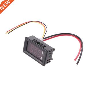 Red Voltmeter Ammeter Digital 50A Blue Volt 2in1 100V