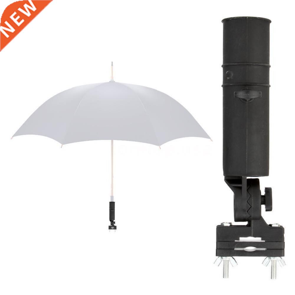 1 Set Plastic Black Golf Universal Umbrella Holder Adjustabl
