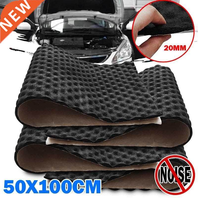 3X 50*100cm 20mm Car Sound Hot Deadener Mat Noise Proof Bon