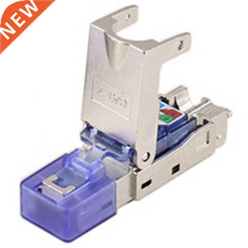 Cat7 Rj45 Connector Ethernet Plug Adapter Tool-Free Crimping