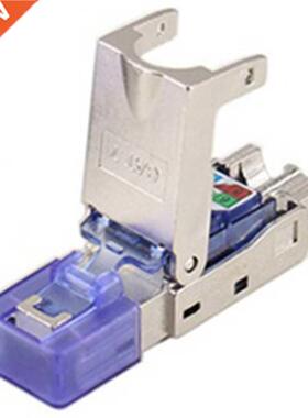 Cat7 Rj45 Connector Ethernet Plug Adapter Tool-Free Crimping