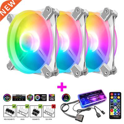 CoolMoon RGB Heatsink LED Hydraulic Bearings PC Computer Cas