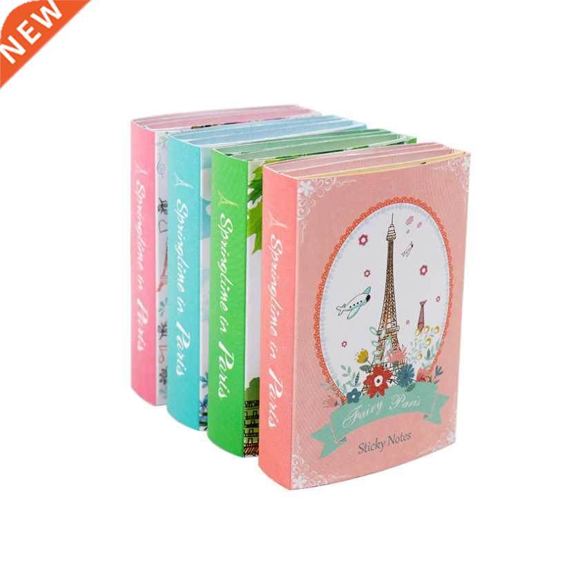 1pack/lot Paris Eiffel Tower Six Fd Decorative Sticky Not