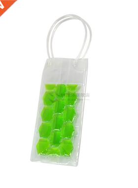 1PC PVC Wine Bottle Freezer Bag Champagne Cooler Beer Coolin