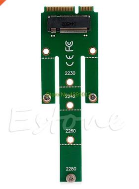 NGFF M.2 B Key SATA-Based SSD to MSATA Converter Adapter Car