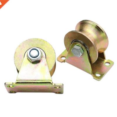 2 Pcs 2 inch U-Groove Track Wheel Sliding Door Roller for In