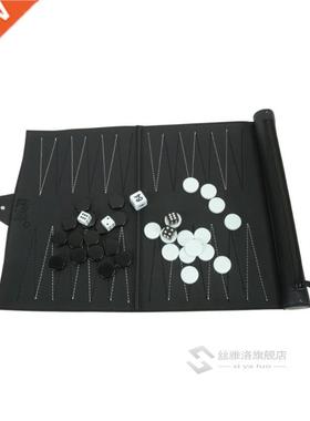 Leather Chessboard Backgammon P International Chess Set Boar