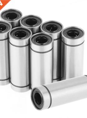 8pcs LM10LUU 10mm Long Linear Motion Ball Bearing Bushing CN