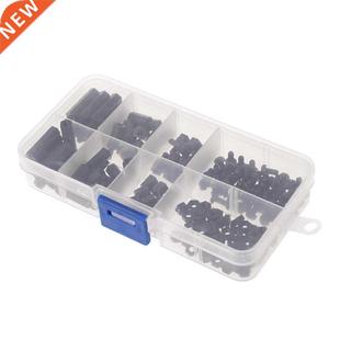 Spacers Pcs 160 Screw Kit Nylon Assortment Nut Hex