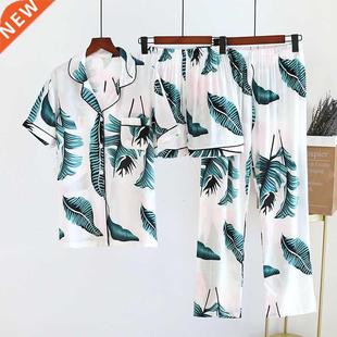 2022 New Pyjamas For Women's Spring And Summer 100%Viscose H