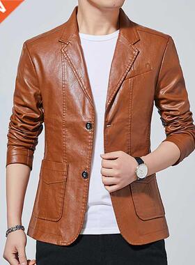 Crocodile Famous brand mens leather jackets and coats Men's