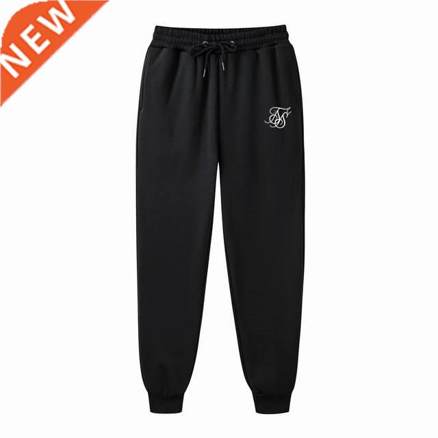 2022 sik silk Brand Men Sweatpants Sports Pants Casual Pants