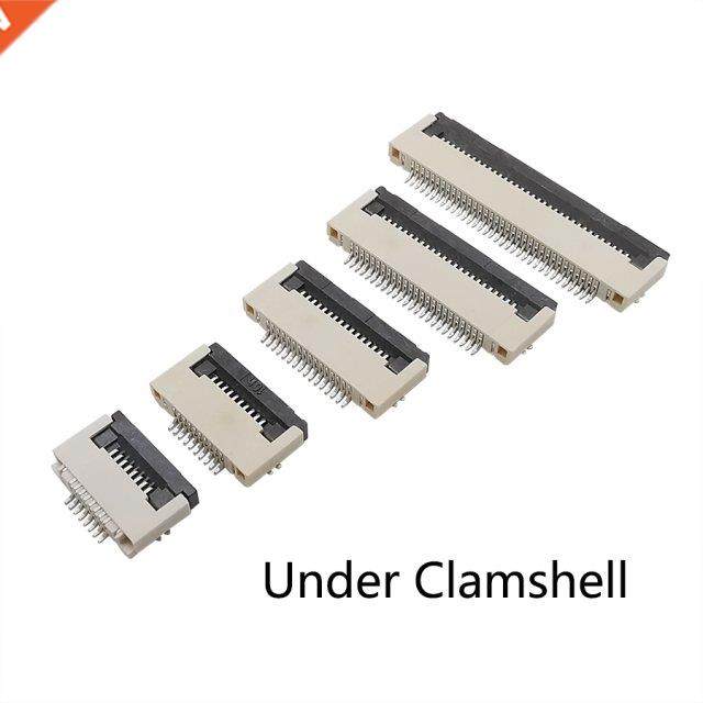 10Pcs 0.5 / 1mm FPC FFC Connector 4P 6P 8P 10P 12P 14P 16P 1