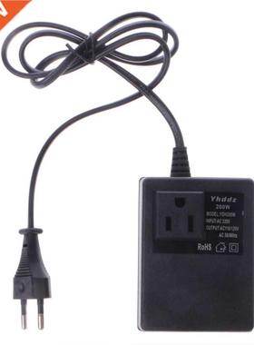 200W AC 220V to 110V Step Down Trans适用于mer Convert AC Pow