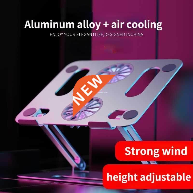Cooling Laptop Stand with Fan Upgrade Adjustable Aluminum St