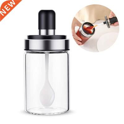 Kitchen Glass Seasoning Bottle Salt Box sugar container suga