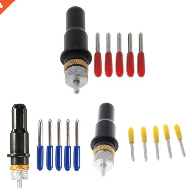 12mm Black Cutting Plotter With 5pcs Blades 30/45/60 Degree
