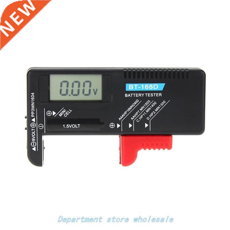 Universal Digital LCD AA/AAA/C/D/9V/1.5V Button Cell Battery