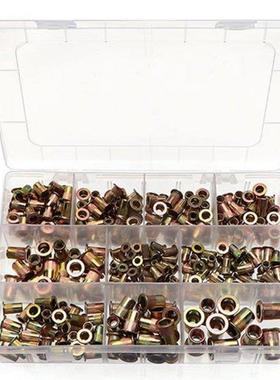 300 Pieces of Metric and Inch Galvanized Steel M3 M4 M5 M6 M