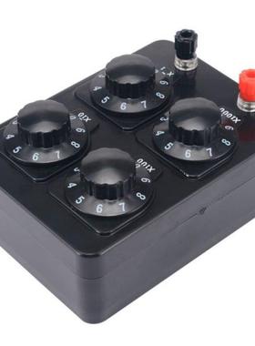 0-9999 Ohm Simple Resistance Box Precision Variable Decade R