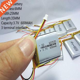 Polymer lithium 600 new 602535 batteries 3.7 2022 battery