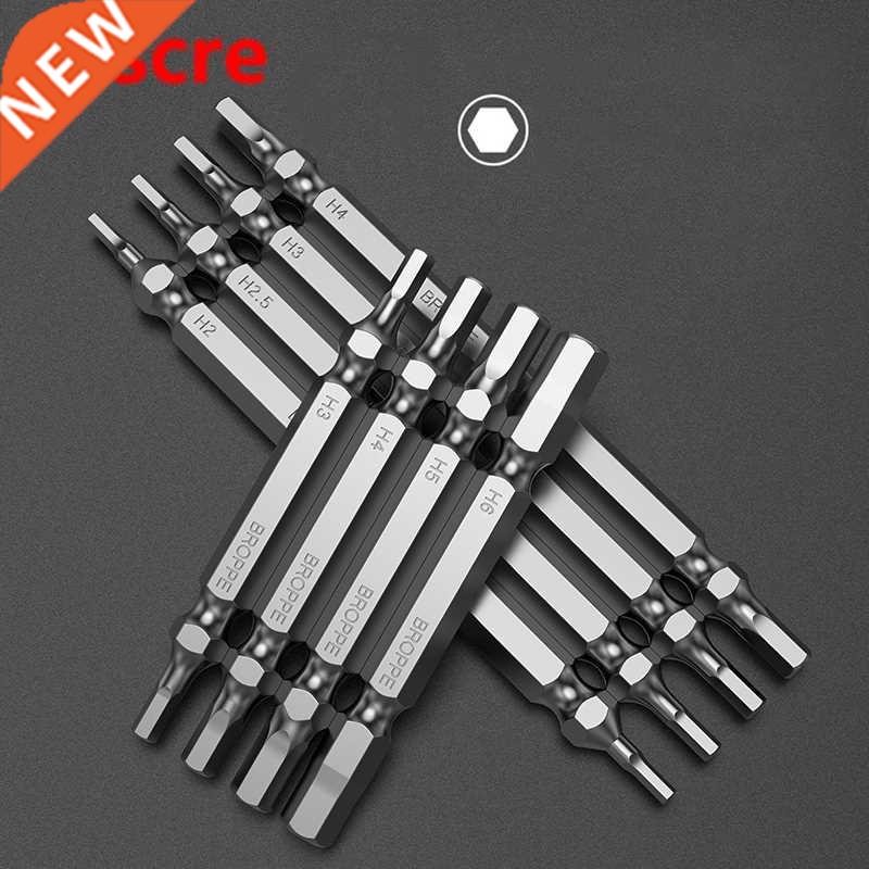 BROPPE 6Pcs 1/4” Double-head Inner Hex Screwdriver Bit