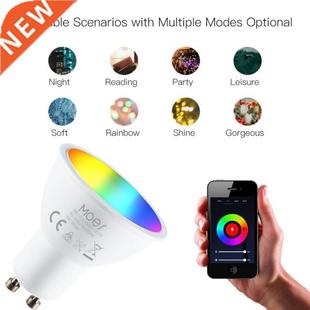 WiFi RGBW Tuya White Dimmable LED Smart Col Bulb GU10