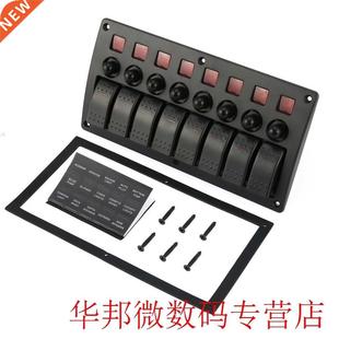 USB LED Rocker Switch Boat Gang Car Cigarette 3PIN Panel