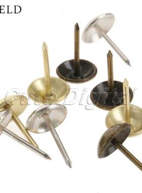 100pcs 11x17mm Iron tachas Furnitures Upholstery Tacks Stud
