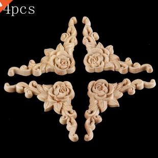 Woodcarvng Corner Decal Wood Unpanted Carved