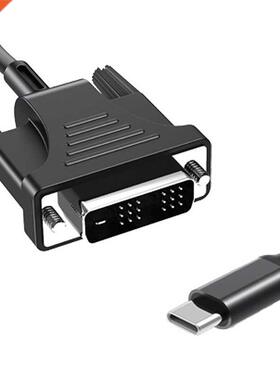 USB C to DVI Cable Adapter USB 3.1 Type C to DVI Male 4K Com