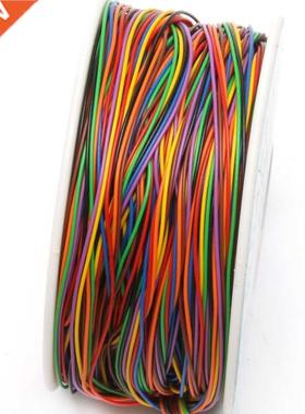 One Roll 8 Colors 30AWG Wire Wrapping Wire, Tinned Copper So
