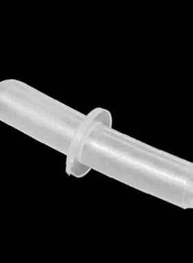 Clear White Plastic 2-Way Air Tube Connector Adapter Aquariu
