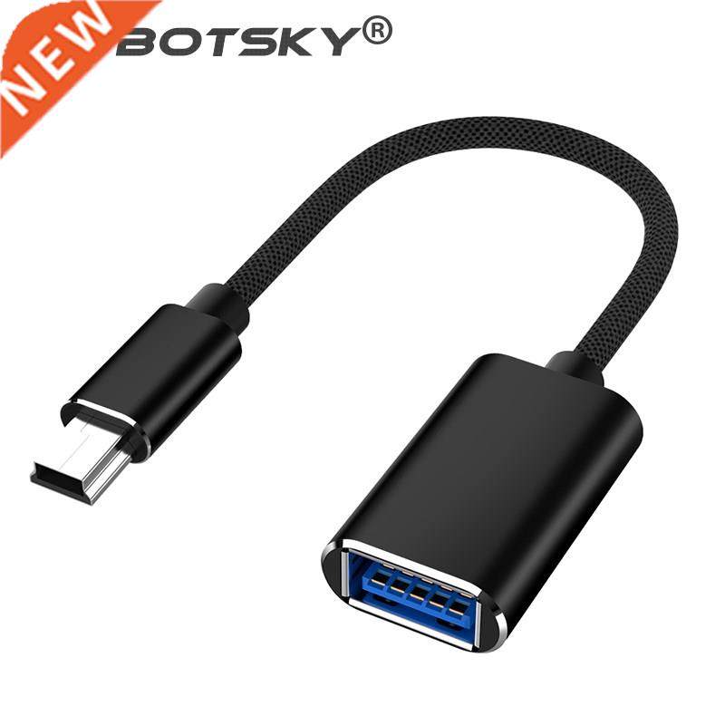 Mini USB OTG Cable Fast Speed USB Mini B 5Pin Male to USB