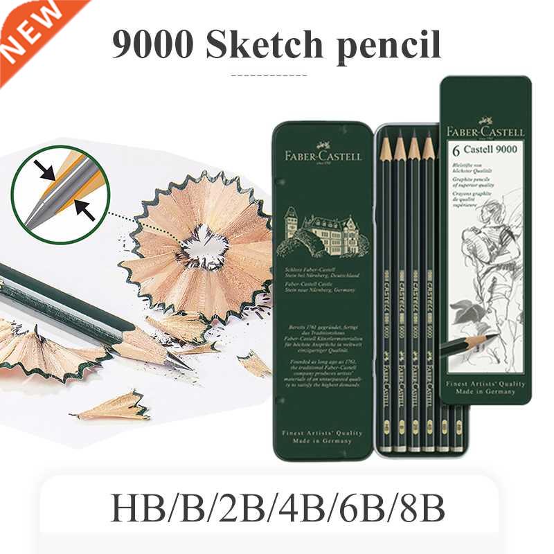 FABER CASTELL Professional Sketch Pencil 6pcs HB/B/2B/4B/6B