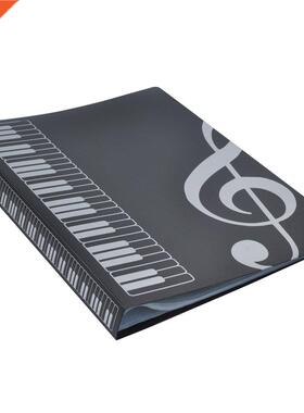 80 Sheets A4 Music Book Folders Piano Score Band Choral Inse