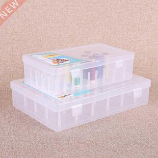 Plastic Bobbin Box Sewing Bobbins Threads Storage Sorting C
