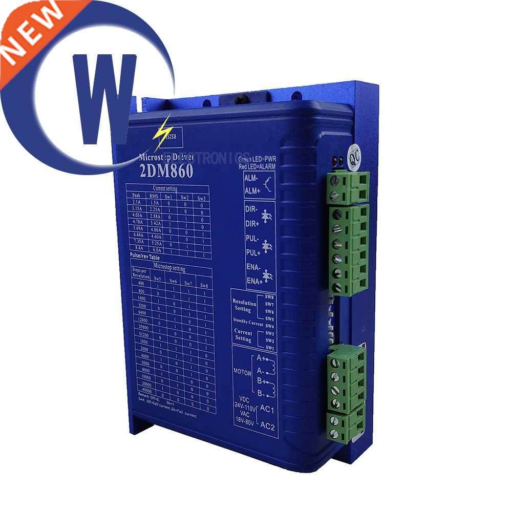 CNC 4/86 two phase digital stepper motor driver 2DM860 mac