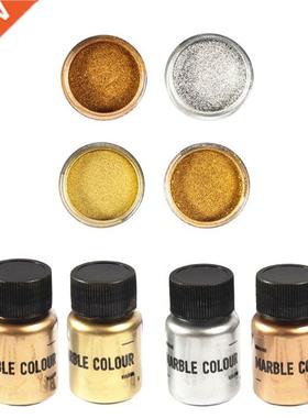 4 Colors Epoxy Resin Colorant Glitter Marble Metallic Pigmen