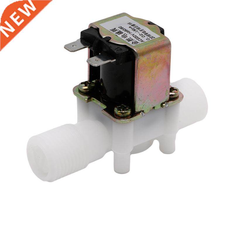 ac220v solenoid valve magnetic n/c water air inlet flow swit