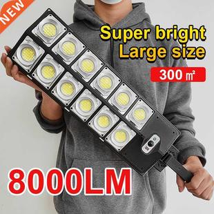 Solar Led With 8000 Sensor Lamp Outdoor Newly Light