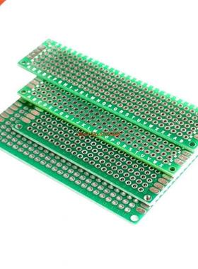 4pcs 5x7 4x6 3x7 2x8 cm double Side Copper prototype pcb Uni